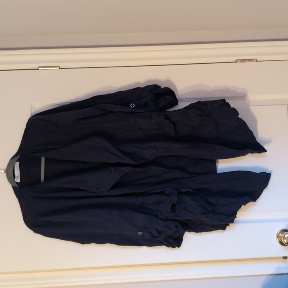 Zara denim wrap/jacket